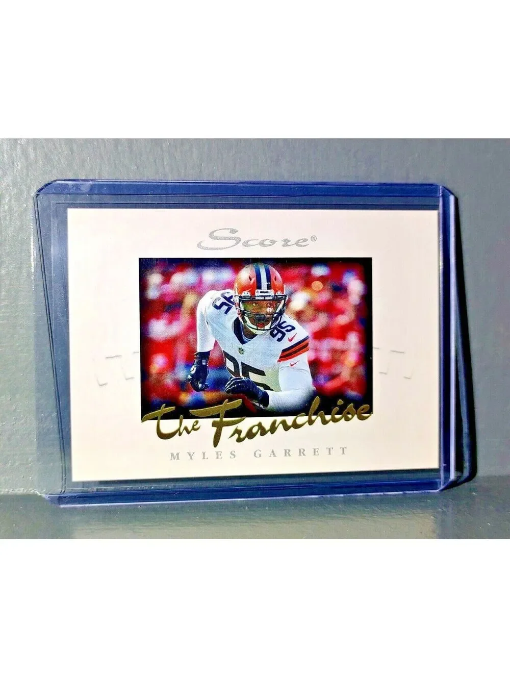 Myles Garrett 2021 Panini NFL Score The Franchise #8 Card 1/1966